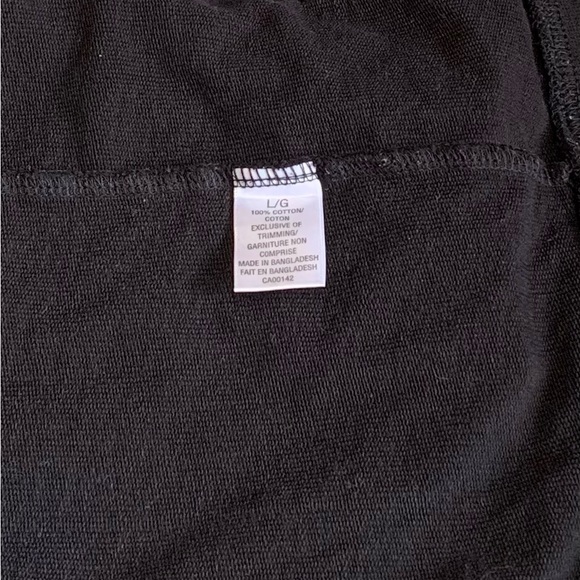 Alia black Jacket, open front zip, 3/4 sleeves with a snap to roll up - Picture 7 of 7